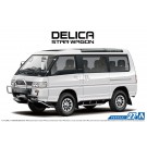 Aoshima 1/24 The Model Car Mitsubishi P35W Delica Star Wagon '91 , AOS52334, by AOSHIMA
