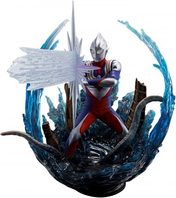 Bandai Figuarts ZERO (Super Fierce Battle) Ultraman Tiga Multi-Type, BAC32470, by BANDAI
