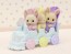 Epoch Sylvanian Families Miruku Rabbit Mitsugo-chan Daisuki Bathroom Set, EPC49541, by Epoch