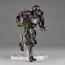 KAIYODO Takeya Shiki Jizai Okimono: Project Protect Gear Sonderplattenpanzer 34 Black ver., KYD20489, by KAIYODO