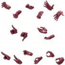 Kotobukiya MegaloMaria M.S.G EX Hand Unit [Male Type A] Red Ver. (MegaloMaria Unlimited Universe), KBY85903, by KOTOBUKIYA