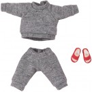 Good Smile Company Nendoroid Doll Outfit Set: Sweatshirt and Sweatpants (Gray), GSC73644, by GOOD SMILE COMPANY