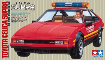 Tamiya 1/24 Sports Car Series TOYOTA CELICA SUPRA LONG BEACH GP MARSHAL CAR  , TAM64755, by TAMIYA