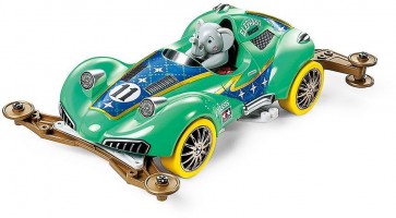 Tamiya 1/32 MINI 4WD ELEPHANT (VZ CHASSIS)  , TAM55695, by TAMIYA