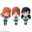 Bandai Petiture-rise Girls & Panzer Miho, Saori, Hana Set , BAN76206, by BANDAI