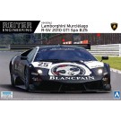 Aoshima1/24 Model Kit Reiter Lamborghini Murcielago LP670 R-SV 2010 GT1 , AOS07136, by AOSHIMA