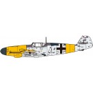 Fine Molds 1/72 Luftwaffe Messerschmitt Bf 109 F-4 Barkhorn, FIN81066, by Fine Molds