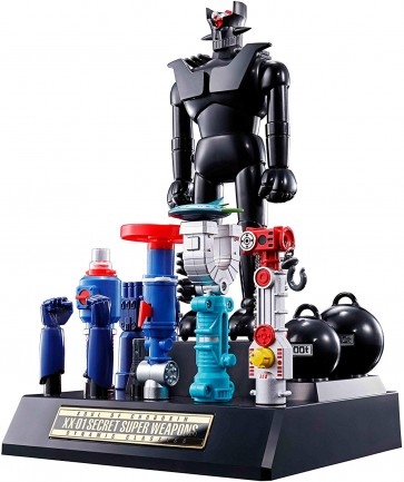 Bandai CHOGOKIN DAMASHII GX-XX01 D.C. SERIES XX PLAN SECRET SUPER WEAPON SET 01 , BAN87343, by BANDAI