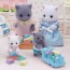 Epoch SYLVANIAN FAMILIES: PERSIAN CAT TWINS , EPC40562, by Epoch