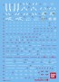 Gundam Decal 82 For MG Musha Gundam Mk - II, BAN42578, by BANDAI