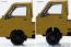 Aoshima 1/32 Raku-Pla Snap Kit No.05CU-OE Subaru Sambar Truck Custom Wheels (Olive), AOS03903, by AOSHIMA
