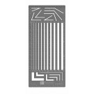 Hasegawa  Cutting template A (ruler for direct parallel width), HASTP5, by HASEGAWA