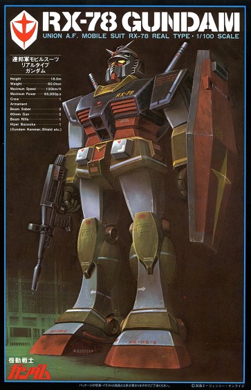 1/100 Gundam Real Type RX-78 Gundam, BAN87276, by BANDAI