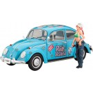Hasegawa 1/24 Volkswagen Beetle 1966 Rio Asaka w/Figure, HAS24651, by HASEGAWA
