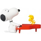 Medicom Toy UDF PEANUTS Series 13 Pianist Snoopy, MED56835, by MEDICOM TOY