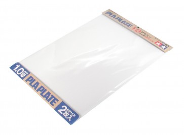 TAMIYA Plastic board 1.0mmB4 (2 sheets), TAM70124, by TAMIYA
