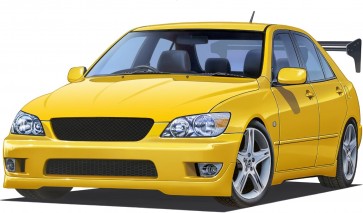 Fujimi 1/24 Inch-up Series No.335 Altezza RS200 (GT with W Wing), FUJ48253, by FUJIMI