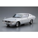 Aoshima 1/24 The Model Car No.51 Nissan GC111 Skyline HT2000GTX-E,S '76  , AOS62111, by AOSHIMA