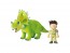 TAKARA TOMY ANIA DORAEMON: NOBITA'S NEW DINOSAUR SUNEO & TOPPU (SINOCERATOPS)  , TAK53801, by TAKARA TOMY