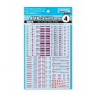 HI Q PARTS AMP04 Caution Decal Gray & Red (1pc), HIQ79952, by HI Q PARTS