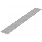 Wave Plastic Material (Gray) Shredded Board 0.3 x 3.0 mm 10pcs, WAV24630, by WAVE