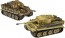 Fujimi 1/72 Military Series GERMAN ARMY HEAVY TANK TIGER I EARLY PRODUCTION TYPE 2PCS SET  , FUJ23112, by FUJIMI