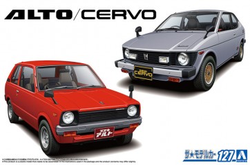 Aoshima 1/20 The Model Car No.127 SUZUKI SS30V ALTO / SS20 Cervo '79, AOS64238, by AOSHIMA