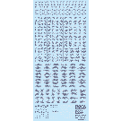 HI Q PARTS Pixel Camouflage Decal 2 Marine Camouflage (1 sheet) , HIQ73875, by HI Q PARTS