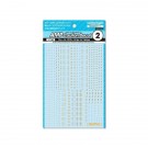 HI Q PARTS 1/144 AMP02 Caution Decal Gray & Yellow (1pc.), HIQ80026, by HI Q PARTS