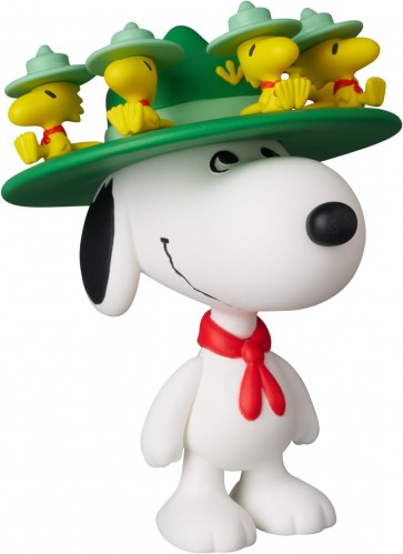 Medicom Toy UDF Peanuts Series 18 Snoopy & Woodstock, MED58464, by MEDICOM TOY