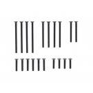 Tamiya Mini 4WD Grade Up Part Stainless Steel Countersunk Screw Set (10/12/20/25/30mm, Black) (Mini 4WD Limited) , TAM54155, by TAMIYA