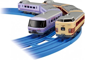 TAKARA TOMY Plarail Farewell to the 381 Series Limited Express Yakumo (JNR Color Yakumo & Super Yakumo Color), TAK57683, by TAKARA TOMY