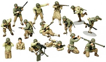 TAMIYA 1/48 WWII US Infantry GI set, TAM32513, by TAMIYA