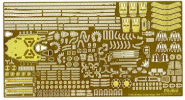Fujimi 1/700 Special Series IJN HEAVY CRUISER ATAGO PHOTO-ETCHED PARTS (W/2PCS 25MM MACHINE GUN)  , FUJ32816, by FUJIMI