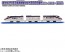 TAKARA TOMY Plarail Thank You! E3 Series Shinkansen Tsubasa 2000 Series Renewal Color (Coupling Specification), TAK98973, by TAKARA TOMY