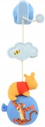 TAKARA TOMY Dear Little Hands Pororon Outing Stroller Mascot Winnie the Pooh, TAK14281, by TAKARA TOMY