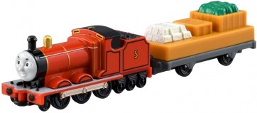 TAKARA TOMY Long type Tomica No.142 Locomotive James  , TAK43581, by TAKARA TOMY