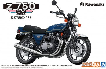Aoshima 1/12 The Bike No.45 KAWASAKI KZ750D Z750FX '79 CUSTOM, AOS042168, by AOSHIMA