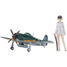 Hasegawa 1/20 Strike Witches: Mio Sakamoto w/Shiden-Kai (1/72) , HAS21902, by HASEGAWA
