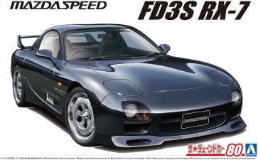Aoshima 1/24 The Tuned Car No.80 Mazdaspeed A-Spec FD3S RX-7 '99 (Mazda), AOS64948, by AOSHIMA