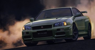 Fujimi 1/24 Inch-up Disk Series No.285 Skyline GT-R V-specII Nur (w/NISMO Front Air Bumper) BNR34 Model, FUJ46662, by FUJIMI