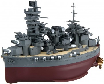 Fujimi Chibimaru Fleet Series No.30 EX-3 Chibimaru Fleet Battleship Fuso Special Design (w/Photo-etched Parts, Wooden Deck Sticker)  , FUJ23050, by FUJIMI