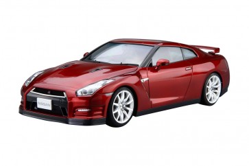 Aoshima 1/24 The Model Car 3 Nissan R35 GT-R Pure Edition '14 plastic kit , AOS51542, by AOSHIMA