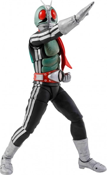 Bandai S.H.Figuarts (SHINKOCCHOU SEIHOU) Kamen Rider New No. 1 Legendary Showa Riders Edition (First Release), BAC86381, by BANDAI