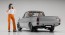Hasegawa 1/24 Datsun Sunny Truck Long Body Deluxe w/Girls Figure, HAS24262, by HASEGAWA