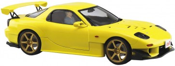Aoshima 1/24 Initial D No.15 Keisuke Takahashi FD3S RX-7 Project D Type w/Driver Figure  , AOS59555, by AOSHIMA