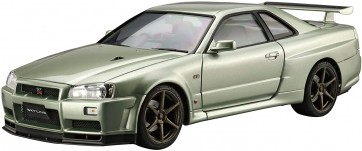 Aoshima 1/24 The Model Car No.134 Nissan BNR34 Skyline GT-R V-spec II Nur. '02  , AOS62753, by AOSHIMA