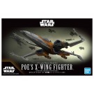 Bandai Star Wars 1/72 Poe's X-Wing Fighter The Rise of Skywalker , BAN83123, by BANDAI