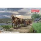 Fine Molds 1/35 Japanese Imperial Army Military Horse Transportation Corps. Set Type 39 Cart Kou, FIN50606, by Fine Molds