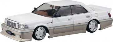 Aoshima 1/24 The Tuned Car No.86 Insurance UZS131 Crown '89 (Toyota), AOS67901, by AOSHIMA